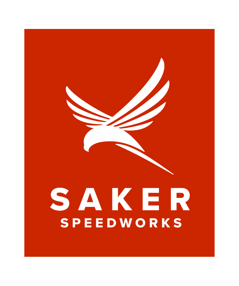 Saker Speedworks Logo Sticker